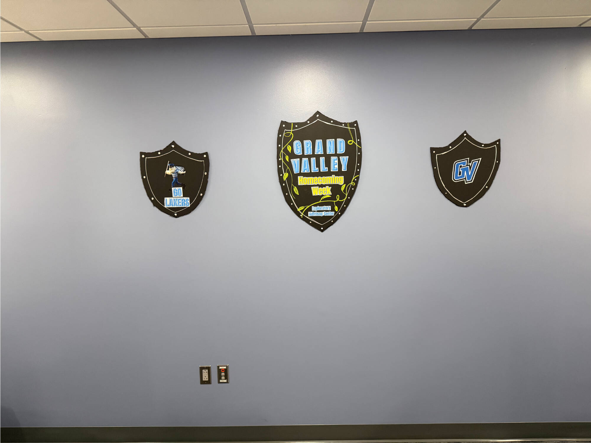 Photo of homecoming decorations